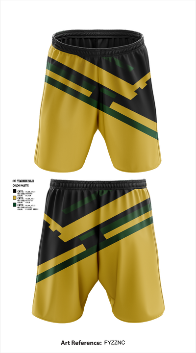 Benbrook Drumline 16489091 Athletic Shorts With Pockets - 1
