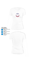 Muscle Maker Academy 31935817 Women's Short Sleeve V-neck Shirt - 18