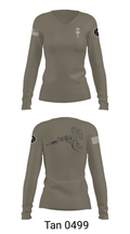 2/2 3rd PLT Weapon Squad 26092004 Women's Long Sleeve V-neck Shirt - 77