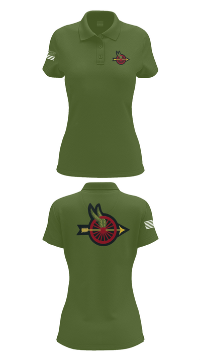 Jefferson Area Motor Squad 38123236 Women's Short Sleeve Performance Polo  - 52