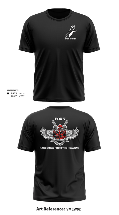 Fox troop 31876072 Short Sleeve Performance Shirt - 14