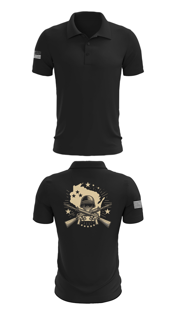 Short Sleeve Performance Polo, 377th SMC, Army, Teamtime, Team time, sublimation, custom sports apparel, team uniforms, spirit wear, spiritwear, sports uniforms, custom shirts, team store, custom team store, fundraiser sports, apparel fundraiser