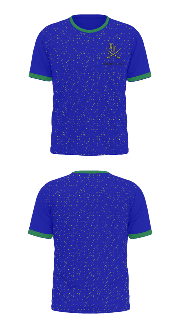 Short Sleeve Performance Shirt, Conquistadors, Softball, Teamtime, Team time, sublimation, custom sports apparel, team uniforms, spirit wear, spiritwear, sports uniforms, custom shirts, team store, custom team store, fundraiser sports, apparel fundraiser
