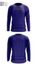 Hawks 44587457 Long Sleeve Performance Shirt 41