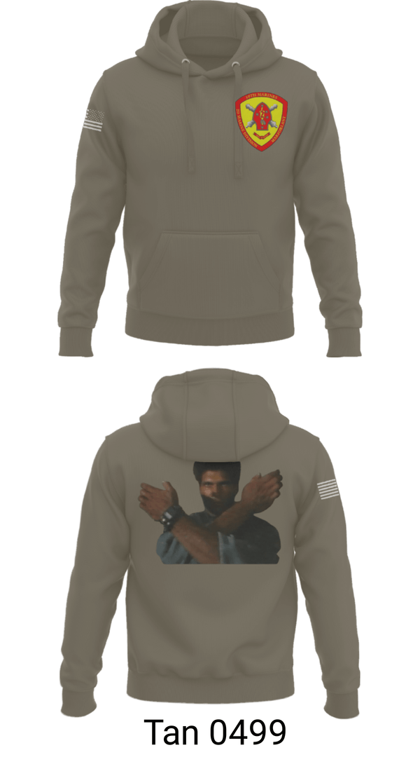 Hoodie, 10th Marine Regiment, Marines, Teamtime, Team time, sublimation, custom sports apparel, team uniforms, spirit wear, spiritwear, sports uniforms, custom shirts, team store, custom team store, fundraiser sports, apparel fundraiser