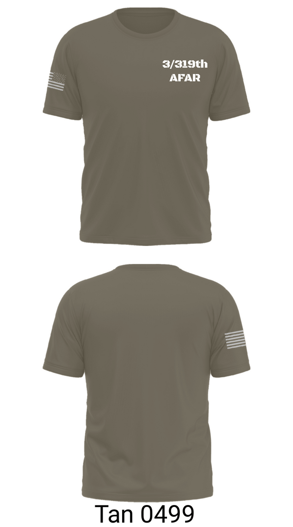 Short Sleeve Performance Shirt, 3/319th AFAR, Army, Teamtime, Team time, sublimation, custom sports apparel, team uniforms, spirit wear, spiritwear, sports uniforms, custom shirts, team store, custom team store, fundraiser sports, apparel fundraiser