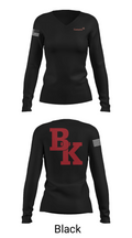 Bishop Kelley High School Tennis 53292824 Women's Long Sleeve V-neck Shirt - 13
