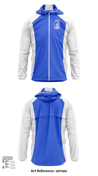 Windbreaker, Orland Jr Trojans Cheer, Cheer, Teamtime, Team time, sublimation, custom sports apparel, team uniforms, spirit wear, spiritwear, sports uniforms, custom shirts, team store, custom team store, fundraiser sports, apparel fundraiser