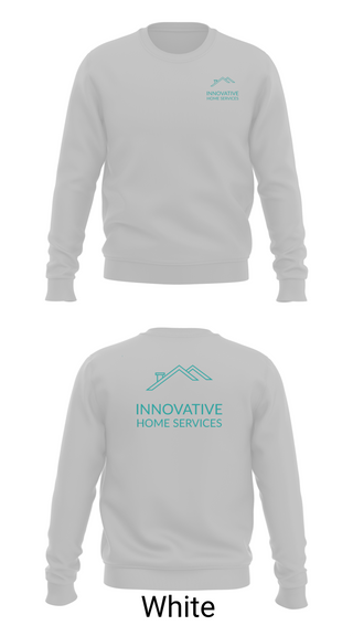 Crew Neck Sweatshirt, Innovative Home Services, , Teamtime, Team time, sublimation, custom sports apparel, team uniforms, spirit wear, spiritwear, sports uniforms, custom shirts, team store, custom team store, fundraiser sports, apparel fundraiser