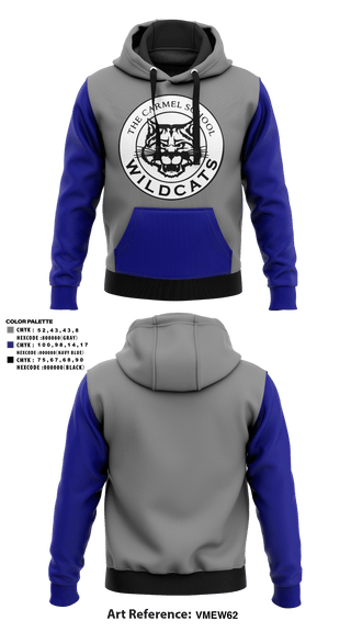 Hoodie, The Carmel School Volleyball, Women's Volleyball, Teamtime, Team time, sublimation, custom sports apparel, team uniforms, spirit wear, spiritwear, sports uniforms, custom shirts, team store, custom team store, fundraiser sports, apparel fundraiser