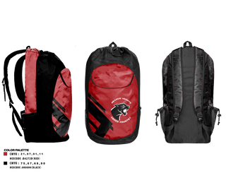 Gear Bag, Meadow Heights R-2 High School Cross Country, Cross Country, Teamtime, Team time, sublimation, custom sports apparel, team uniforms, spirit wear, spiritwear, sports uniforms, custom shirts, team store, custom team store, fundraiser sports, apparel fundraiser