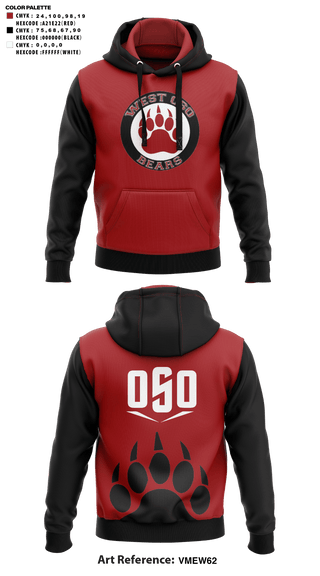 Hoodie, West Oso High School Cheer, Cheer, Teamtime, Team time, sublimation, custom sports apparel, team uniforms, spirit wear, spiritwear, sports uniforms, custom shirts, team store, custom team store, fundraiser sports, apparel fundraiser