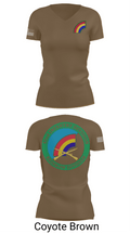 42nd ID 48314623 Women's Short Sleeve V-neck Shirt - 8