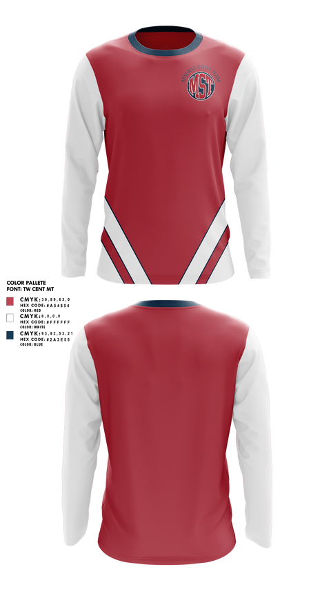 Long Sleeve Performance Shirt, Madras High School Swimming, Swimming, Teamtime, Team time, sublimation, custom sports apparel, team uniforms, spirit wear, spiritwear, sports uniforms, custom shirts, team store, custom team store, fundraiser sports, apparel fundraiser