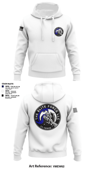 Hoodie, The Elite Force Llc, Police, Teamtime, Team time, sublimation, custom sports apparel, team uniforms, spirit wear, spiritwear, sports uniforms, custom shirts, team store, custom team store, fundraiser sports, apparel fundraiser