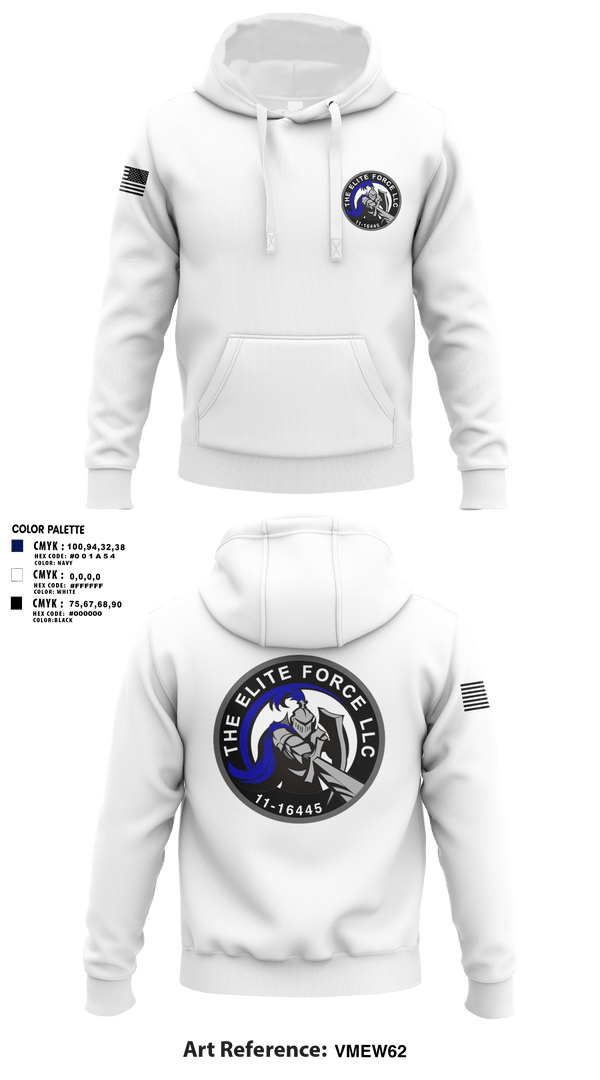Hoodie, The Elite Force Llc, Police, Teamtime, Team time, sublimation, custom sports apparel, team uniforms, spirit wear, spiritwear, sports uniforms, custom shirts, team store, custom team store, fundraiser sports, apparel fundraiser
