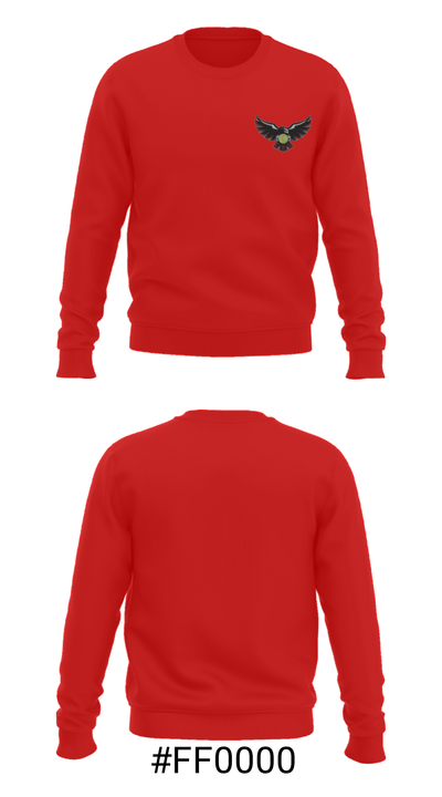 Cheney High School Tennis 93261461 Crew Neck Sweatshirt - 16