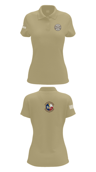 Womens Short Sleeve Performance Polo, B Co 615th ASB - Tangos, Army, Teamtime, Team time, sublimation, custom sports apparel, team uniforms, spirit wear, spiritwear, sports uniforms, custom shirts, team store, custom team store, fundraiser sports, apparel fundraiser