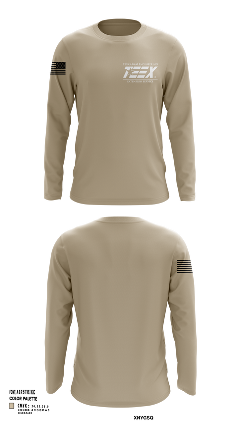 Long Sleeve Performance Shirt, TEEX Rescue, Fire Department, Teamtime, Team time, sublimation, custom sports apparel, team uniforms, spirit wear, spiritwear, sports uniforms, custom shirts, team store, custom team store, fundraiser sports, apparel fundraiser
