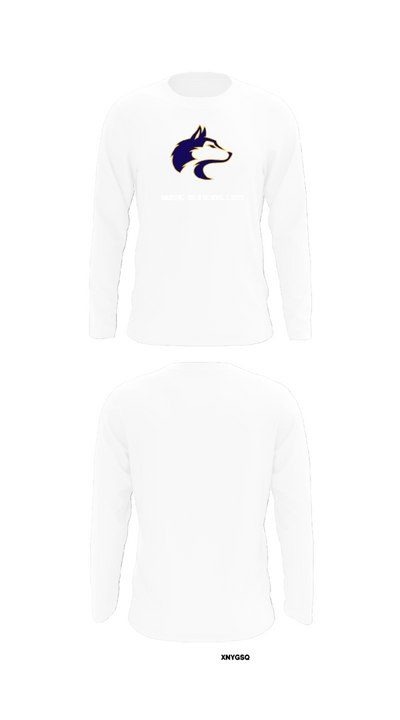 Marsing High School Cheer 8568525 Long Sleeve Performance Shirt - 8