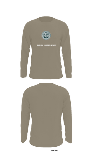 Long Sleeve Performance Shirt, GOLD STAR POLICE DEPARTMENT, , Teamtime, Team time, sublimation, custom sports apparel, team uniforms, spirit wear, spiritwear, sports uniforms, custom shirts, team store, custom team store, fundraiser sports, apparel fundraiser