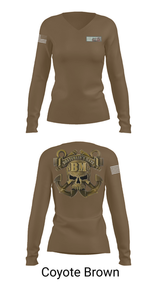 Womens Long Sleeve Vneck Shirt, OD01, , Teamtime, Team time, sublimation, custom sports apparel, team uniforms, spirit wear, spiritwear, sports uniforms, custom shirts, team store, custom team store, fundraiser sports, apparel fundraiser