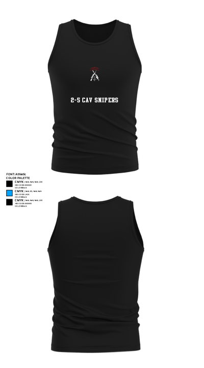 2-5 CAV Snipers 24011849 Tank Top - 39