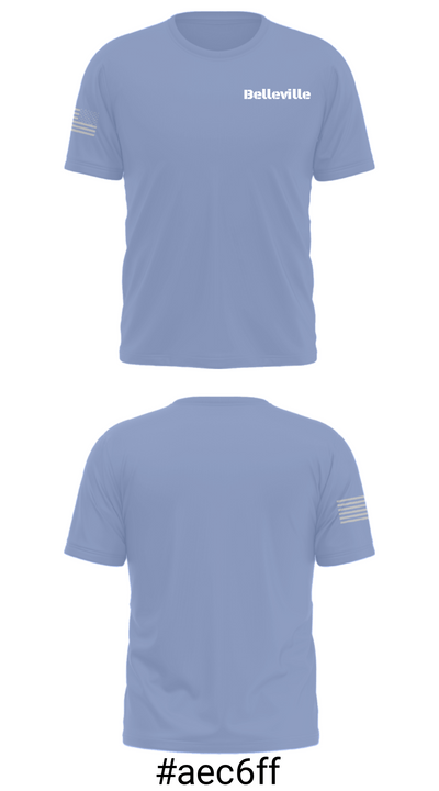 Belleville 4451813 Short Sleeve Performance Shirt - 6