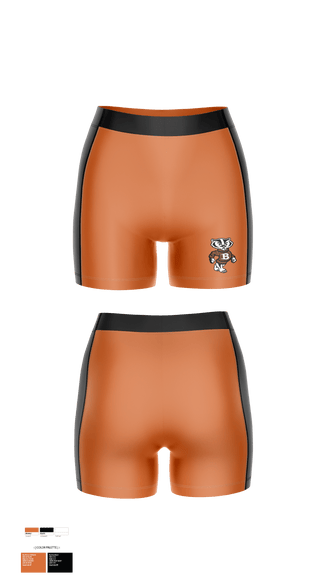 Womens Compression Shorts, Buckholts High School Volleyball, Women's Volleyball, Teamtime, Team time, sublimation, custom sports apparel, team uniforms, spirit wear, spiritwear, sports uniforms, custom shirts, team store, custom team store, fundraiser sports, apparel fundraiser