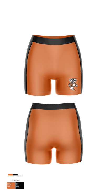 Buckholts High School Volleyball 90756704 Women's Compression Shorts - 1