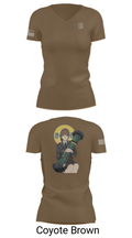 3/7 54731688 Women's Short Sleeve V-neck Shirt - 8