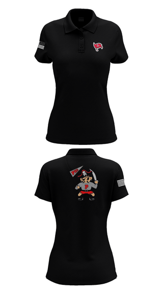 Womens Short Sleeve Performance Polo, Palatine pirates, Baseball, Teamtime, Team time, sublimation, custom sports apparel, team uniforms, spirit wear, spiritwear, sports uniforms, custom shirts, team store, custom team store, fundraiser sports, apparel fundraiser