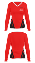 Southland High School Tennis 65645090 Women's Long Sleeve V-neck Shirt - 27