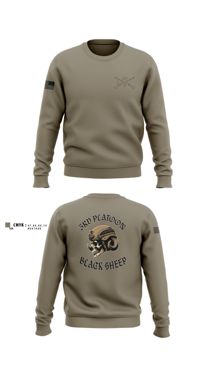 3rd PLT black sheep 13771381 Crew Neck Sweatshirt - 3