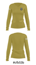 Jasper High School Softball 7823625 Women's Long Sleeve V-neck Shirt - 20