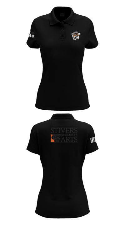 Stivers Highschool 10208630 Women's Short Sleeve Performance Polo  - 36