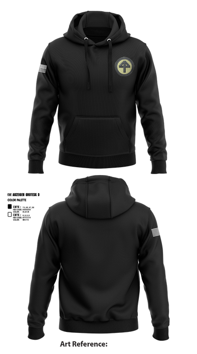 44th infantry brigade 38050095 Hoodie - 2