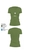 Vitalii 64188372 Women's Short Sleeve V-neck Shirt - 44