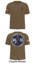 Los Alamitos Police K9 92789810 Old School Cotton Feel Shirt - 10