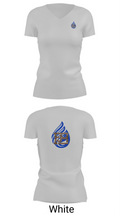 JIMMORES MECHANICAL LLC 82440008 Women's Short Sleeve V-neck Shirt - 19