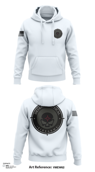 Hoodie, Detroit Tactical Firearms, , Teamtime, Team time, sublimation, custom sports apparel, team uniforms, spirit wear, spiritwear, sports uniforms, custom shirts, team store, custom team store, fundraiser sports, apparel fundraiser