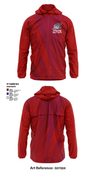 Windbreaker, Syracuse Salt Cats Baseball, Baseball, Teamtime, Team time, sublimation, custom sports apparel, team uniforms, spirit wear, spiritwear, sports uniforms, custom shirts, team store, custom team store, fundraiser sports, apparel fundraiser