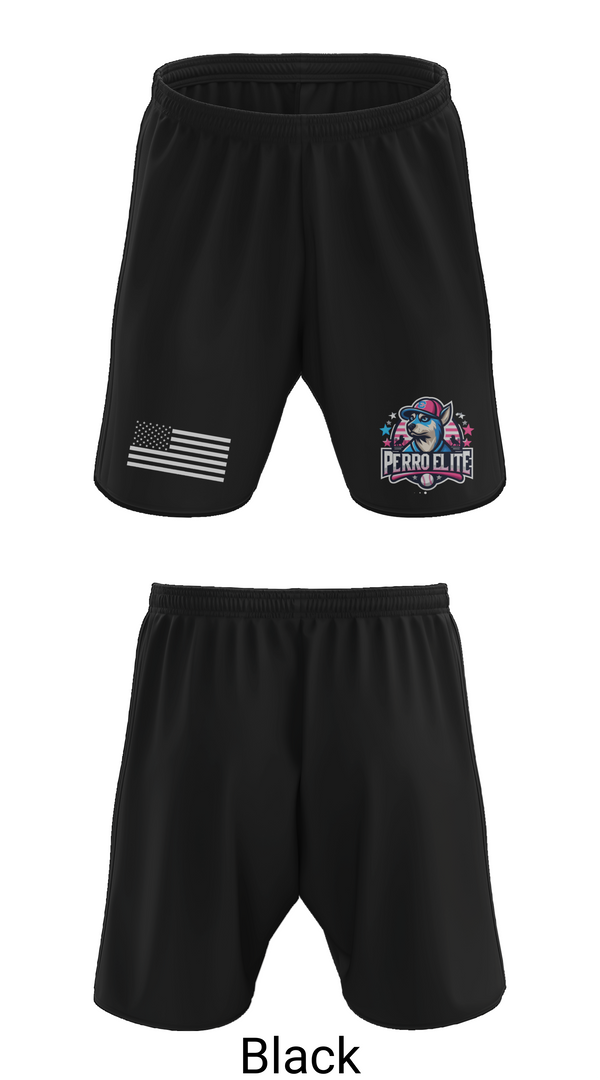 Athletic Shorts With Pockets, PERRO ELITE, Baseball, Teamtime, Team time, sublimation, custom sports apparel, team uniforms, spirit wear, spiritwear, sports uniforms, custom shirts, team store, custom team store, fundraiser sports, apparel fundraiser