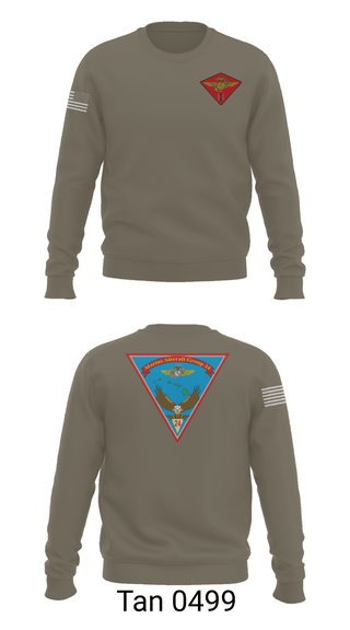 Crew Neck Sweatshirt, Marine Air Group 24, Marines, Teamtime, Team time, sublimation, custom sports apparel, team uniforms, spirit wear, spiritwear, sports uniforms, custom shirts, team store, custom team store, fundraiser sports, apparel fundraiser