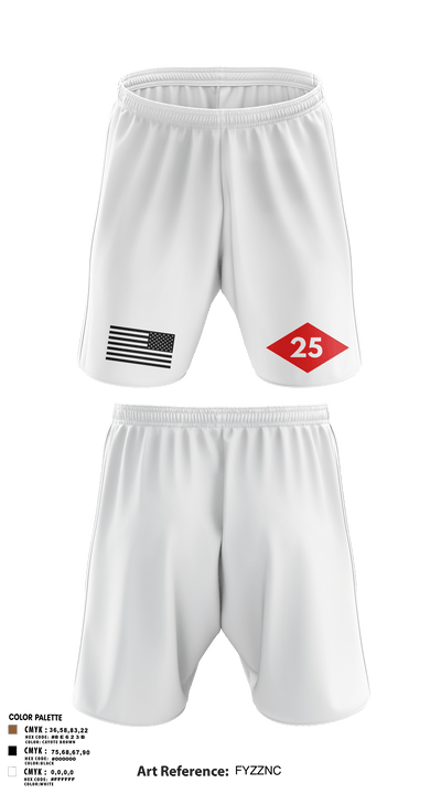 NMCB 25 CTG 56.2 1038255 Athletic Shorts With Pockets - 106