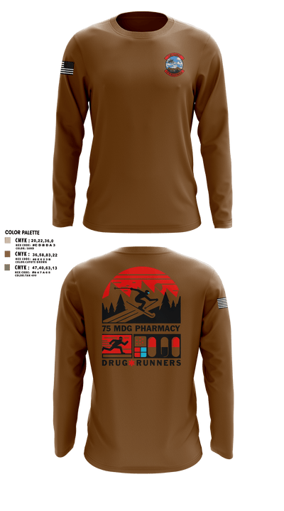 75 HCOS SGGD 45725034 Long Sleeve Performance Shirt - 106