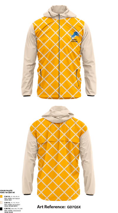 Lions 93850480 Windbreaker - 1