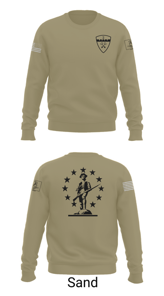 Crew Neck Sweatshirt, 2nd Company Governor's Foot Guard, , Teamtime, Team time, sublimation, custom sports apparel, team uniforms, spirit wear, spiritwear, sports uniforms, custom shirts, team store, custom team store, fundraiser sports, apparel fundraiser