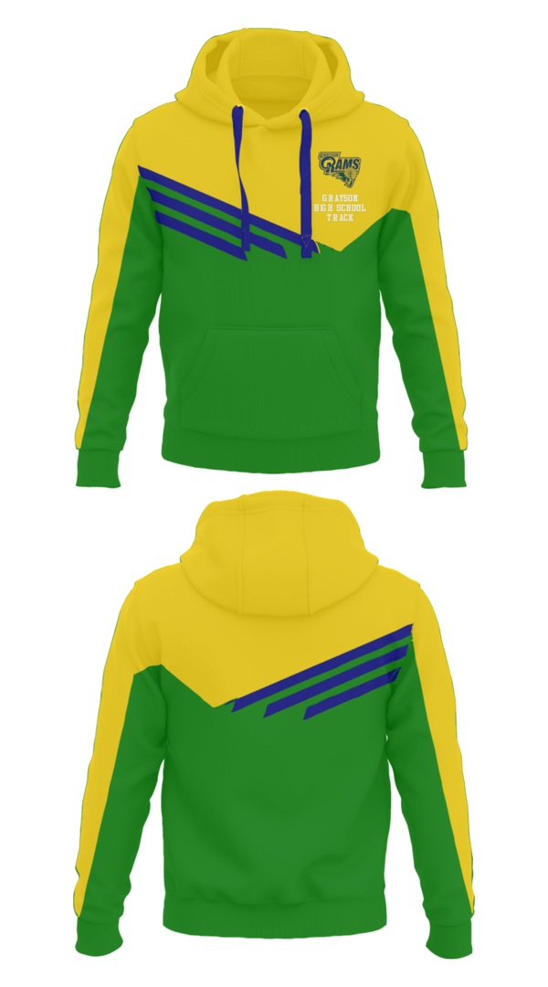 Hoodie, Grayson High School Track, Track & Field, Teamtime, Team time, sublimation, custom sports apparel, team uniforms, spirit wear, spiritwear, sports uniforms, custom shirts, team store, custom team store, fundraiser sports, apparel fundraiser