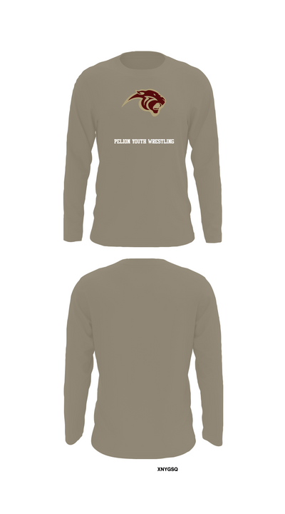 Pelion Youth Wrestling 55774781 Long Sleeve Performance Shirt 29